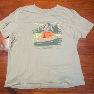 Columbia Men's Sage Graphic Camping T-Shirt Size L